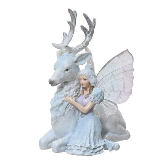 Elf Polyresin Rabbit-Deer Elf