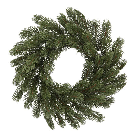 Green Realistic Christmas Wreath 35 cm