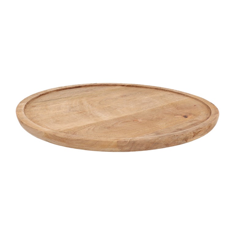 Mango wood tray for decoration